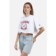  Alabama Hype And Vice Giant Logo Track Top Cropped Tee